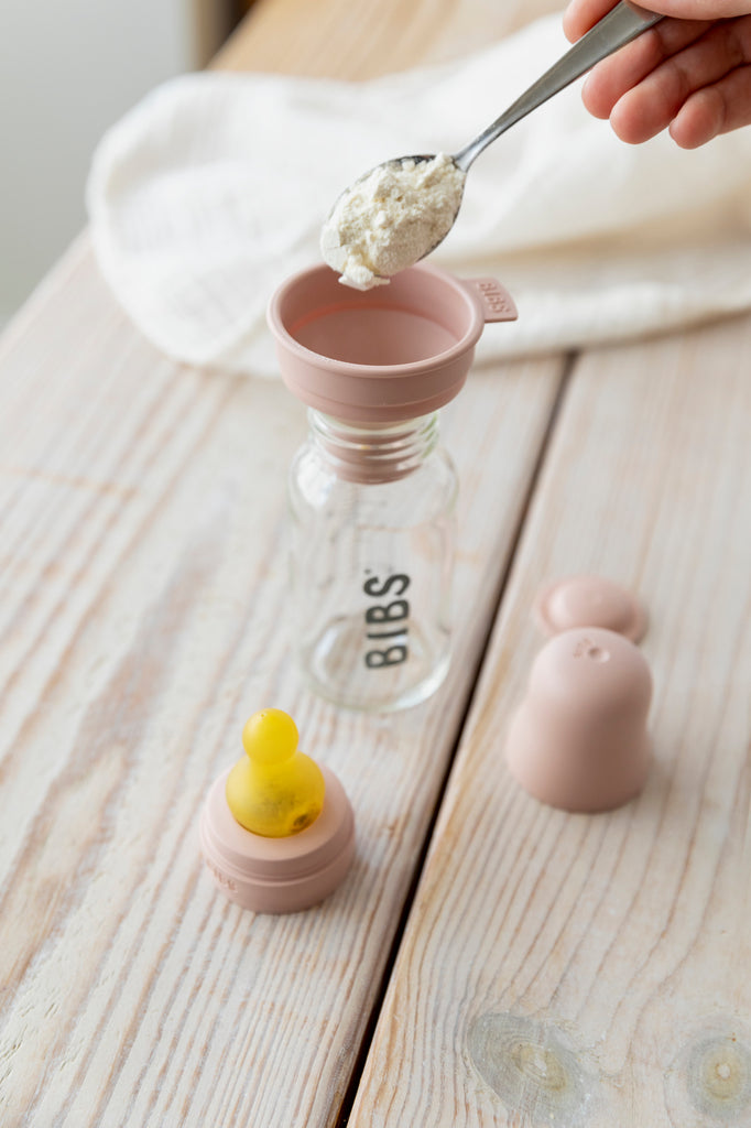 BIBS stiklinis buteliukas "Blush"