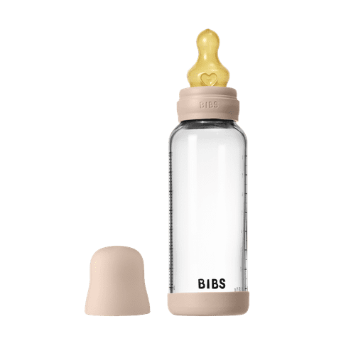 BIBS stiklinis buteliukas "Blush"