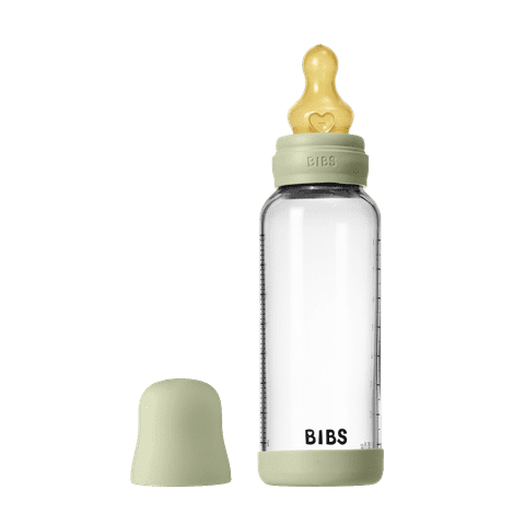 BIBS stiklinis buteliukas "Sage"