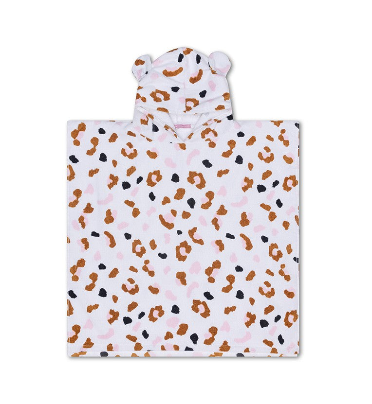 Paplūdimio rankšluostis pončas "Leopard"