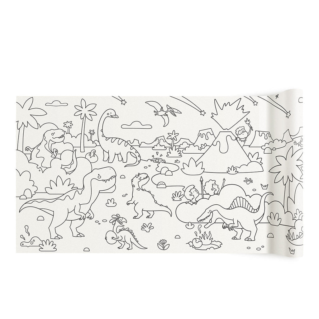 Mideer lipnus spalvinimo rulonas "Nuostabūs dinozaurai"