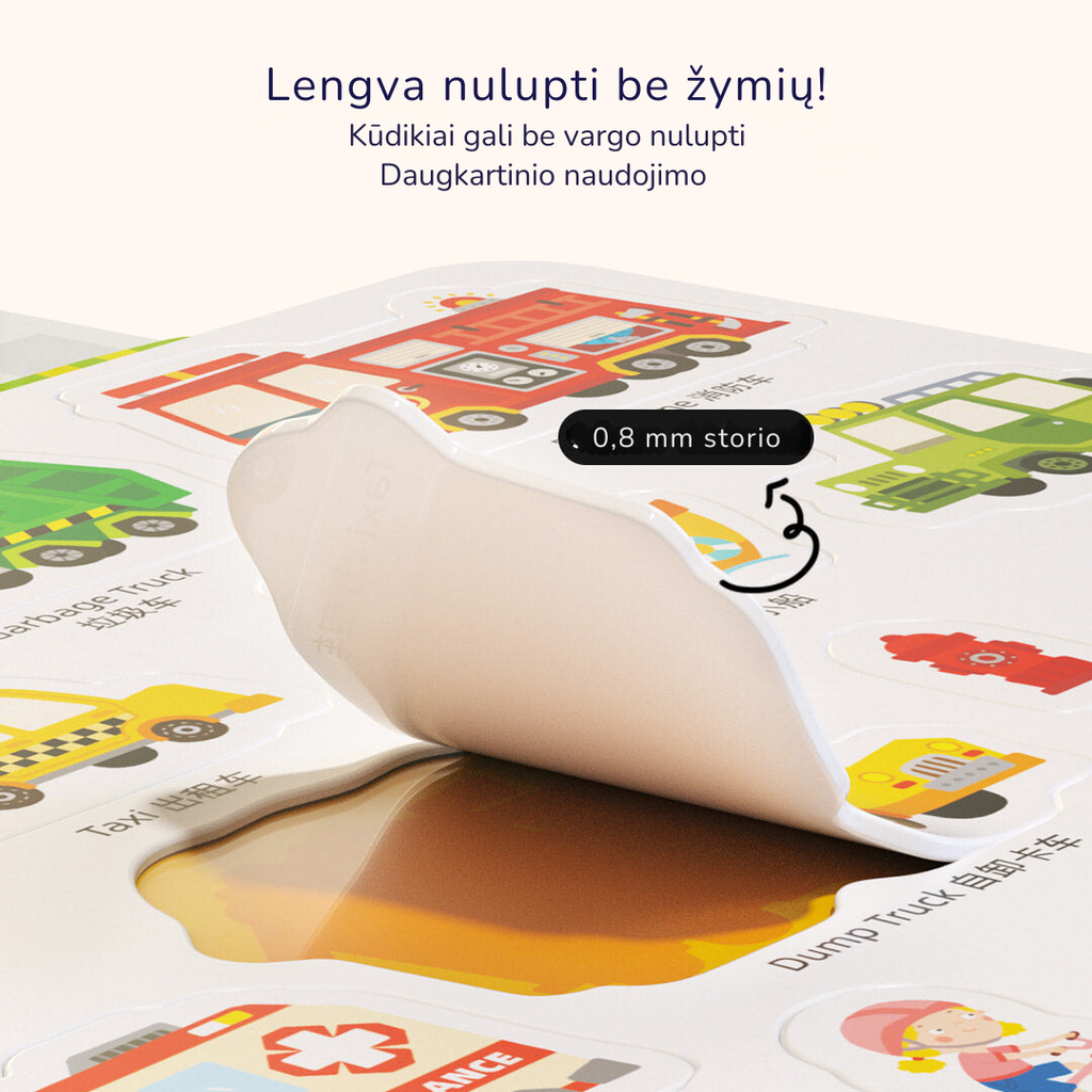 Mideer daugkartiniai lipdukai "Nuostabus akvariumas"