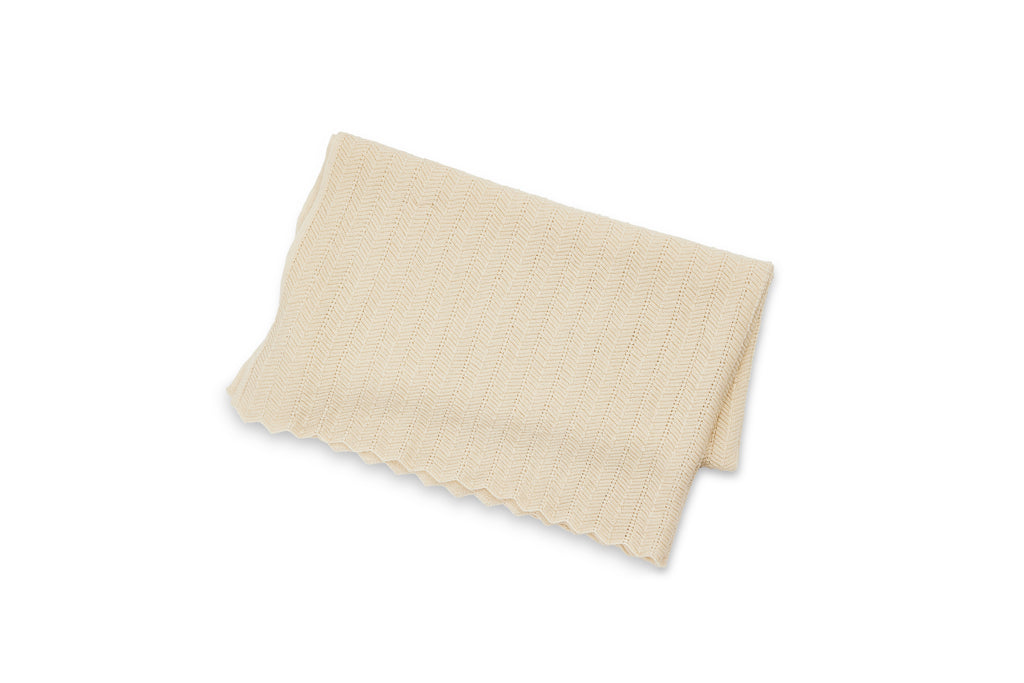 Smallstuff merino vilnos pledas "Off white"