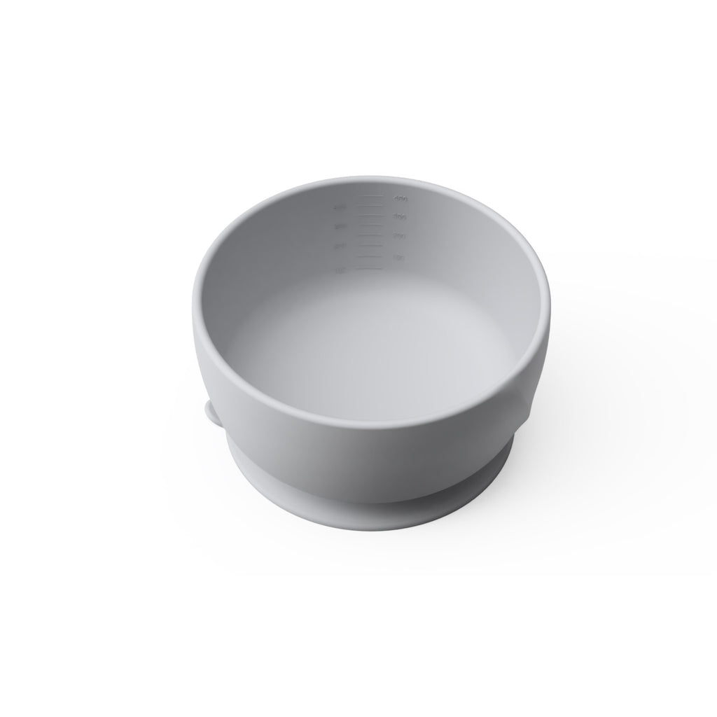Silikoninis prilimpantis dubenėlis "Quiet Grey"