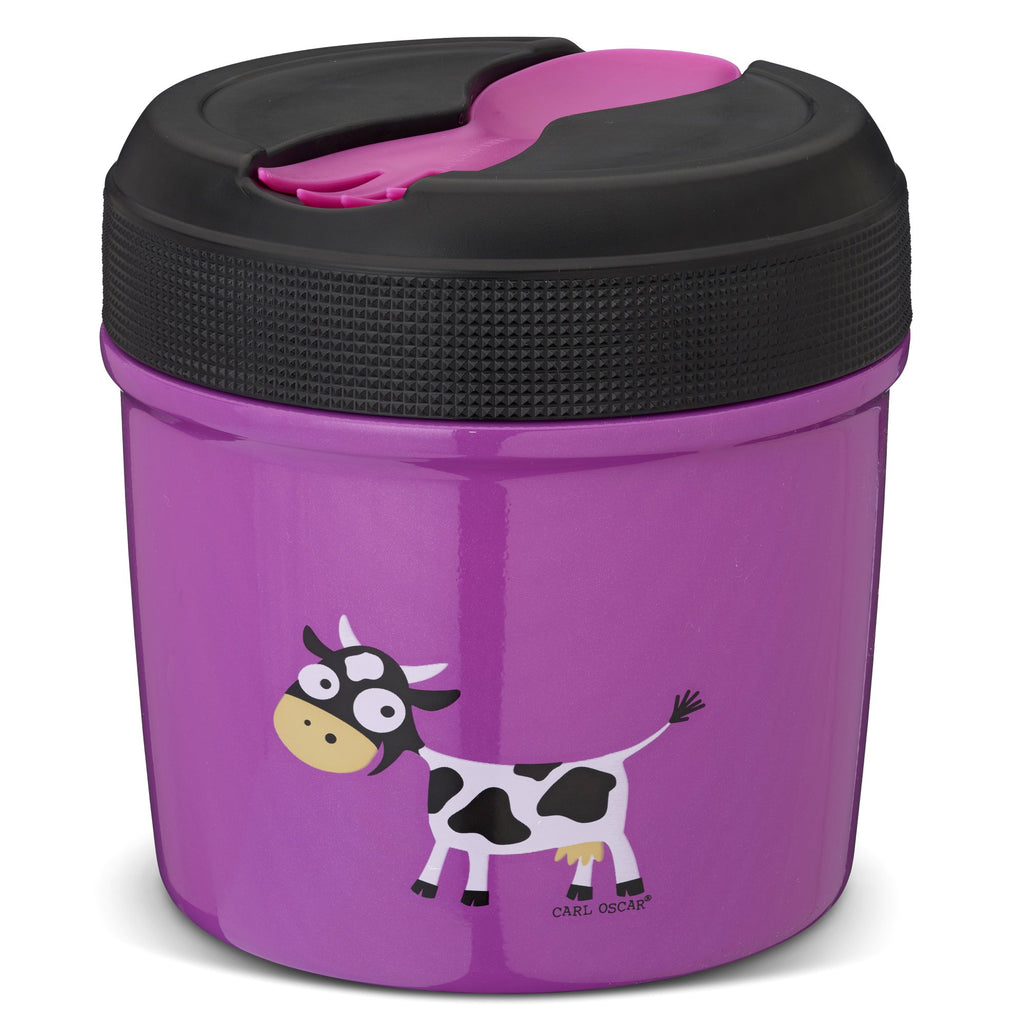 Vaikiškas maisto termosas "Purple - Cow"